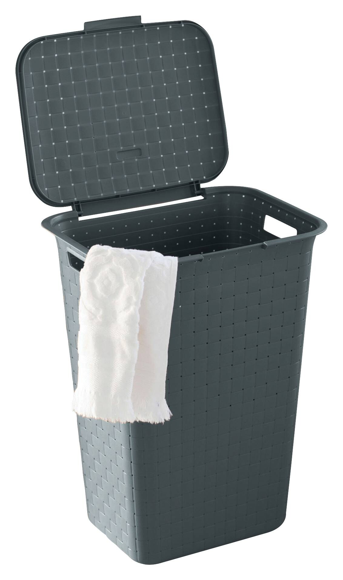Curver Wäschebox dunkelgrau B/H/L: ca. 33,5x58x43 cm