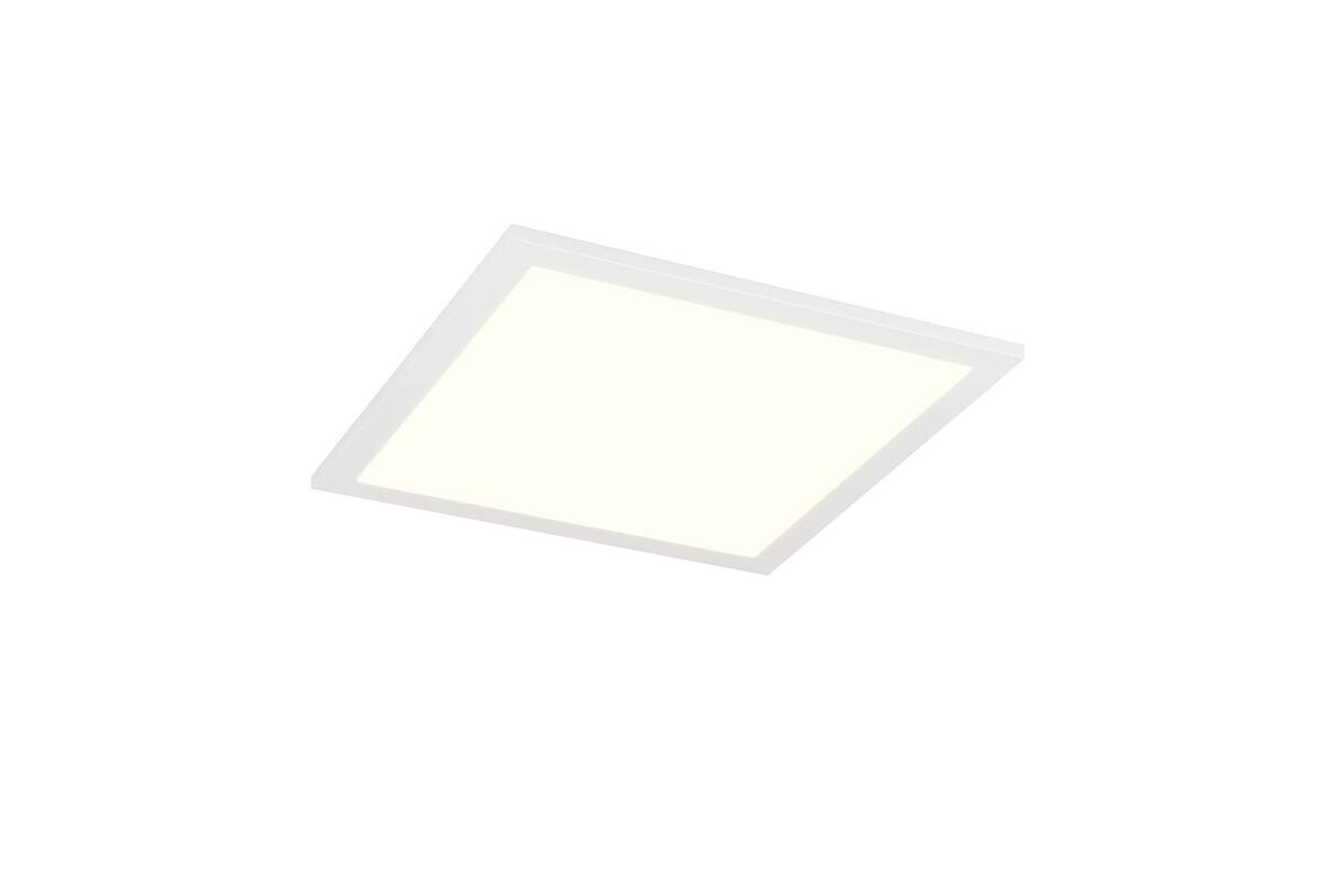 Reality LED Panel SIRIUS weiß Metall B/H/T: ca. 29,5x6x29,5 cm 1 Brennstellen