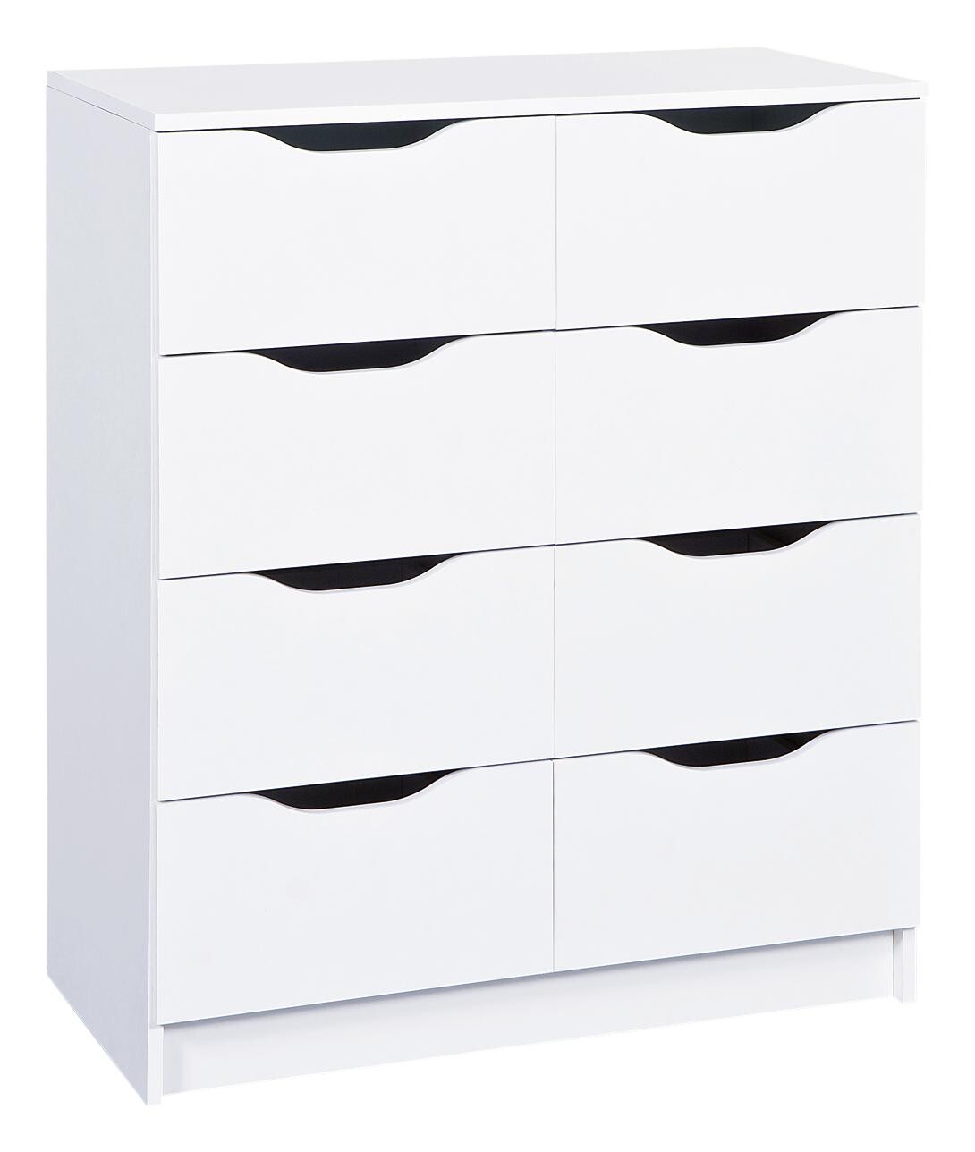 Kommode WESTPHALEN weiß B/H/T: ca. 82x92x41 cm