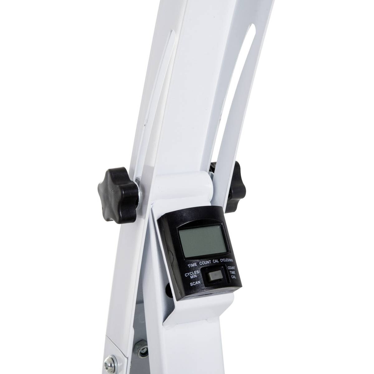 HOMCOM Bewegungstrainer weiß Stahl B/H/L: ca. 50x96x41 cm