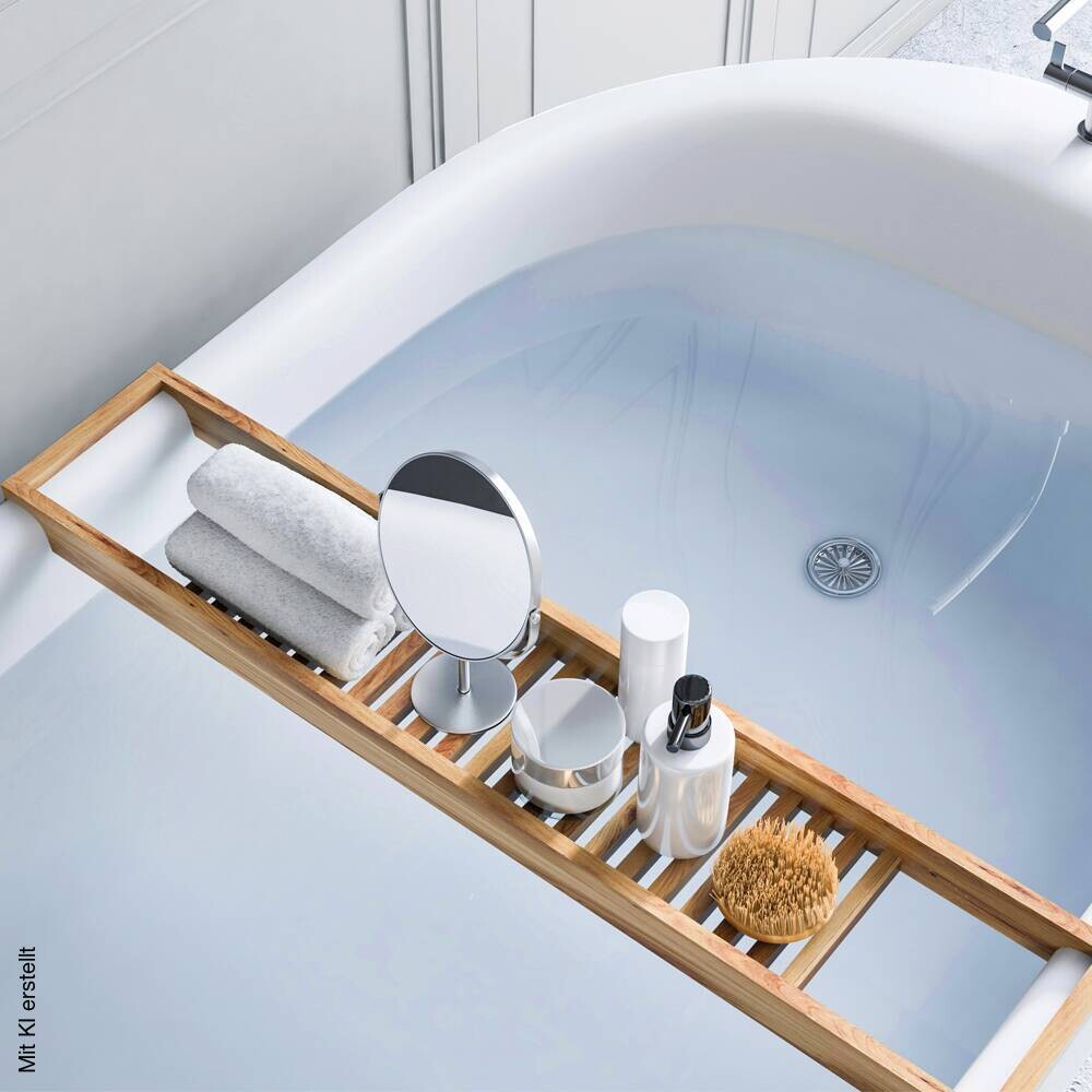 Kesper Badewannenablage natur Bambus B/H/L: ca. 14,5x4,4x70 cm