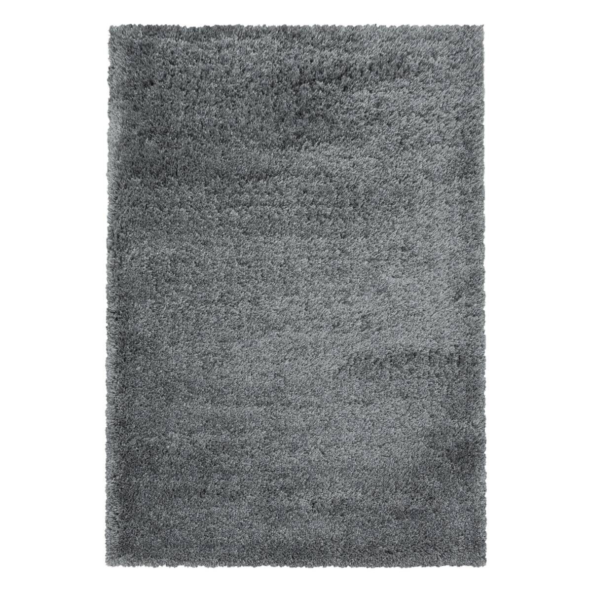 Ayyildiz Teppich FLUFFY hellgrau B/L: ca. 140x200 cm