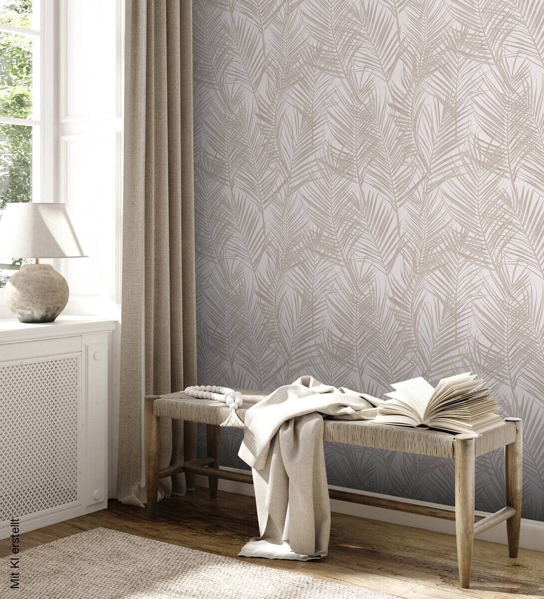 A.S.Creation Vliestapete Attractive 2 Floral weiß B/L: ca. 53x1005 cm