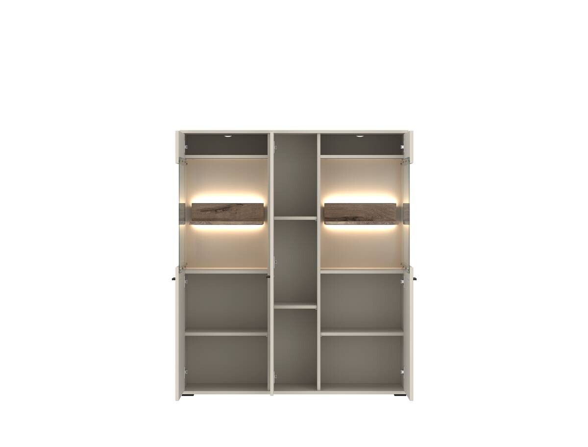 Highboard Kaschmir B/H/T: ca. 115x134x37 cm