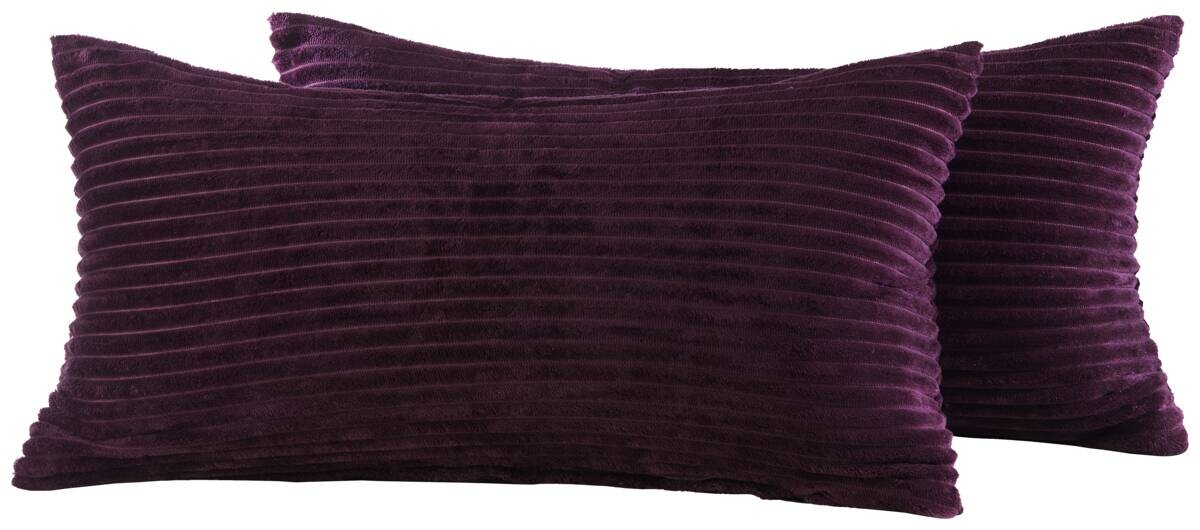 Kissenbezug Cashmere touch purple Polyester B/L: ca. 80x40 cm