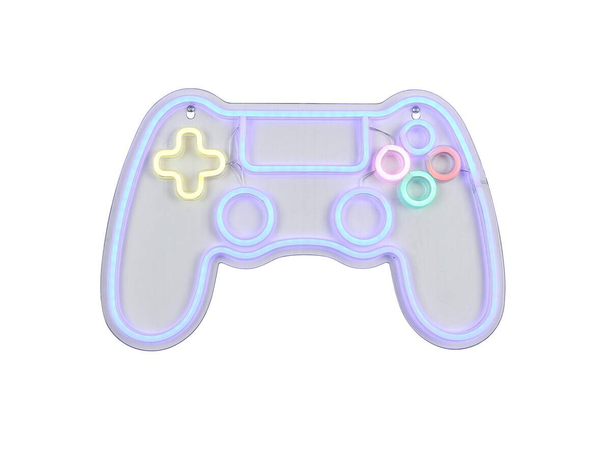 Nolo LED-Neon_Wandleuchte Control Acryl B/H/L: ca. 28x1,6x41 cm