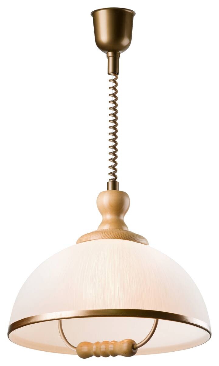 Lamkur Deckenleuchte RAMONA weiß Glas B/H/L: ca. 30x64x30 cm E27 1 Brennstellen