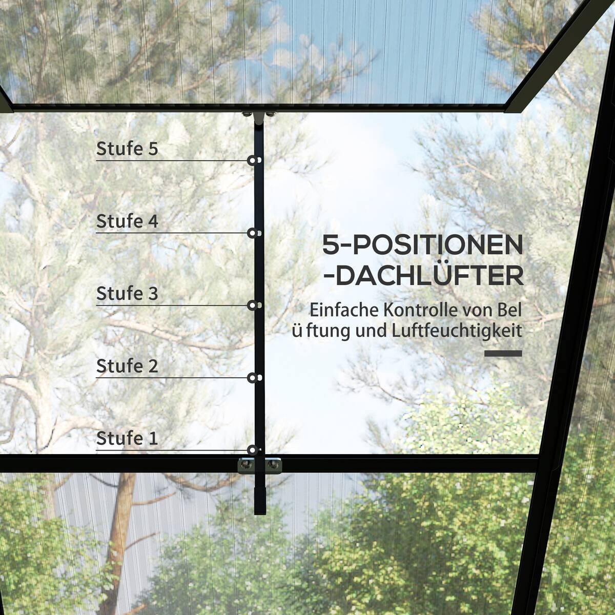 Outsunny Gewächshaus