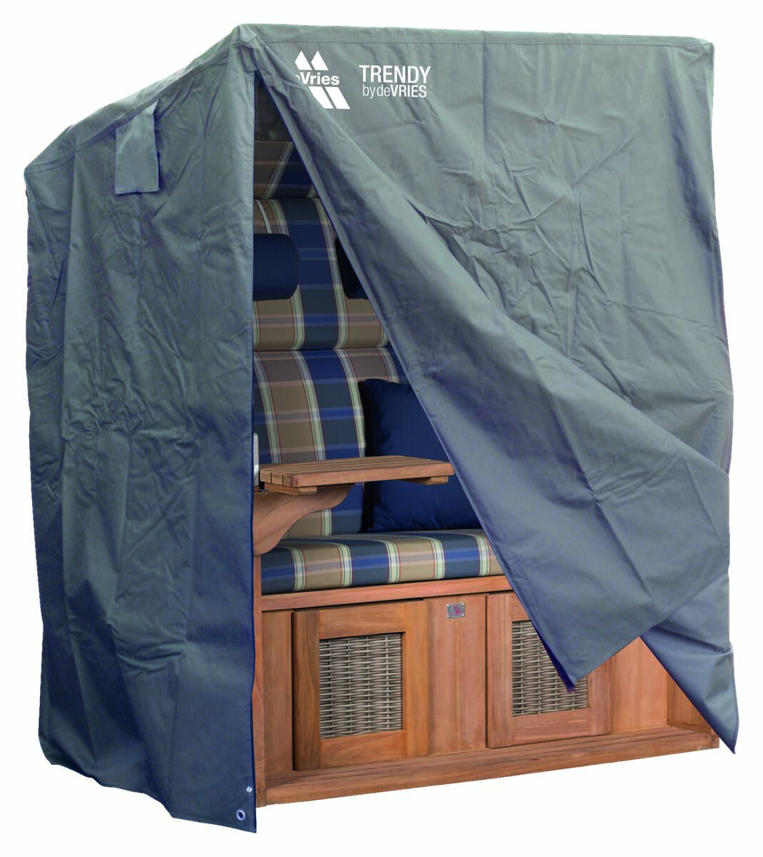 deVries Schutzhaube für Strandkorb Classic XL anthrazit Polyester