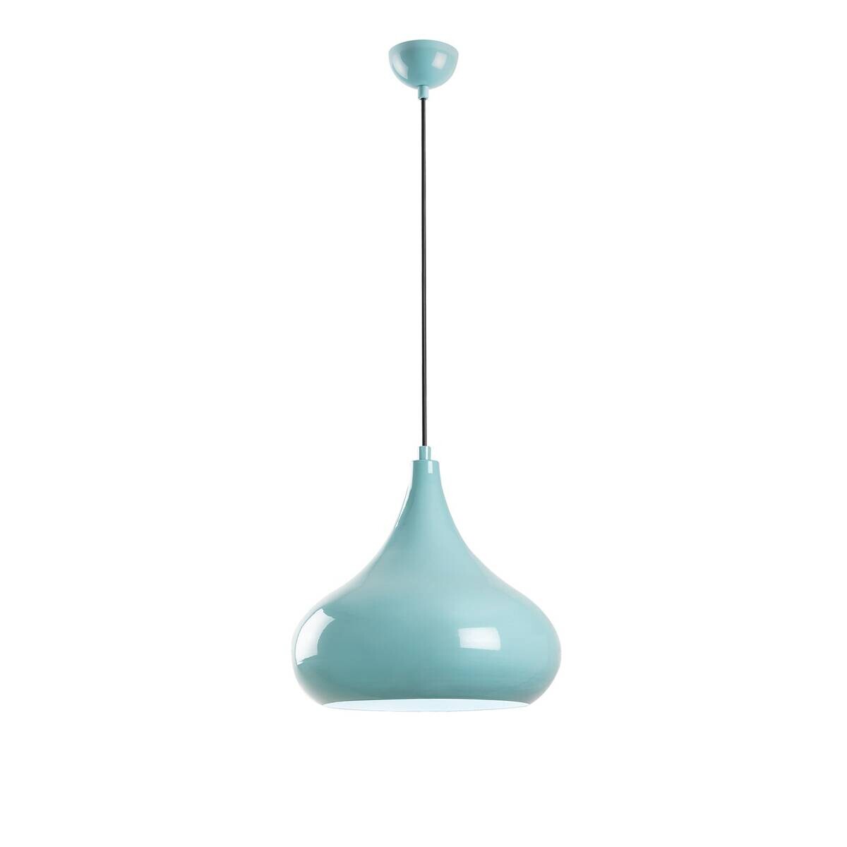 Opviq Pendelleuchte türkis B/H/T: ca. 30x126x30 cm E27 1 Brennstellen