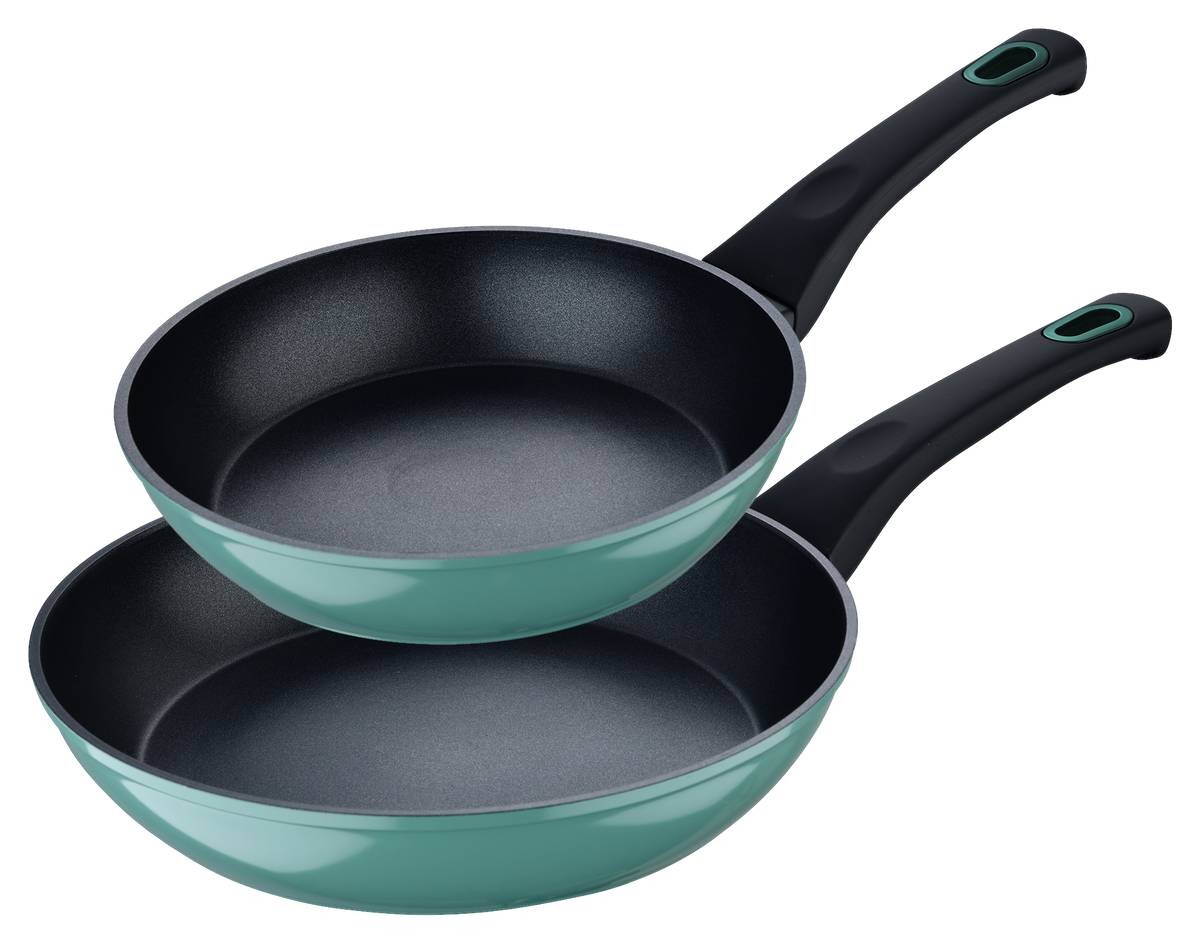 BERGNER Pfannenset Classique grün Aluminium 2 tlg.