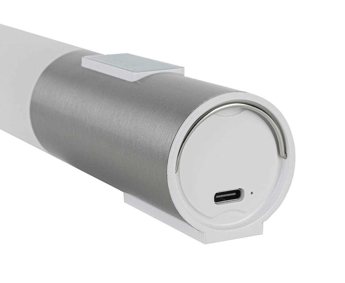 Nolo LED-Dekoleuchte Flash nickel B/H/L: ca. 4x3,8x19,8 cm