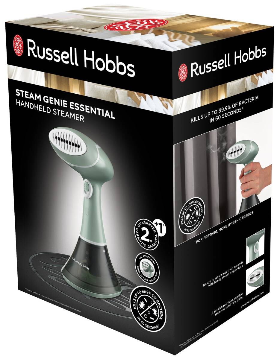 Russell Hobbs Dampfbürste 25592-56 grün schwarz Kunststoff B/H/T: ca. 22,2x29,6x14 cm