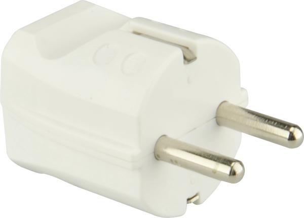 UniTec Schuko-Stecker weiß ca. 250 V