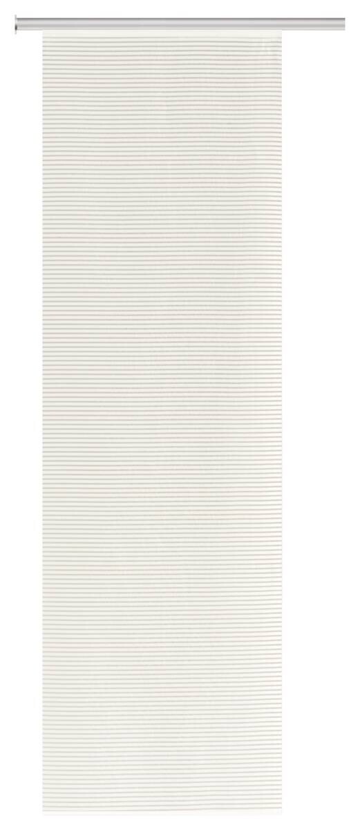 Schiebevorhang Gaia offwhite B/L: ca. 60x245 cm