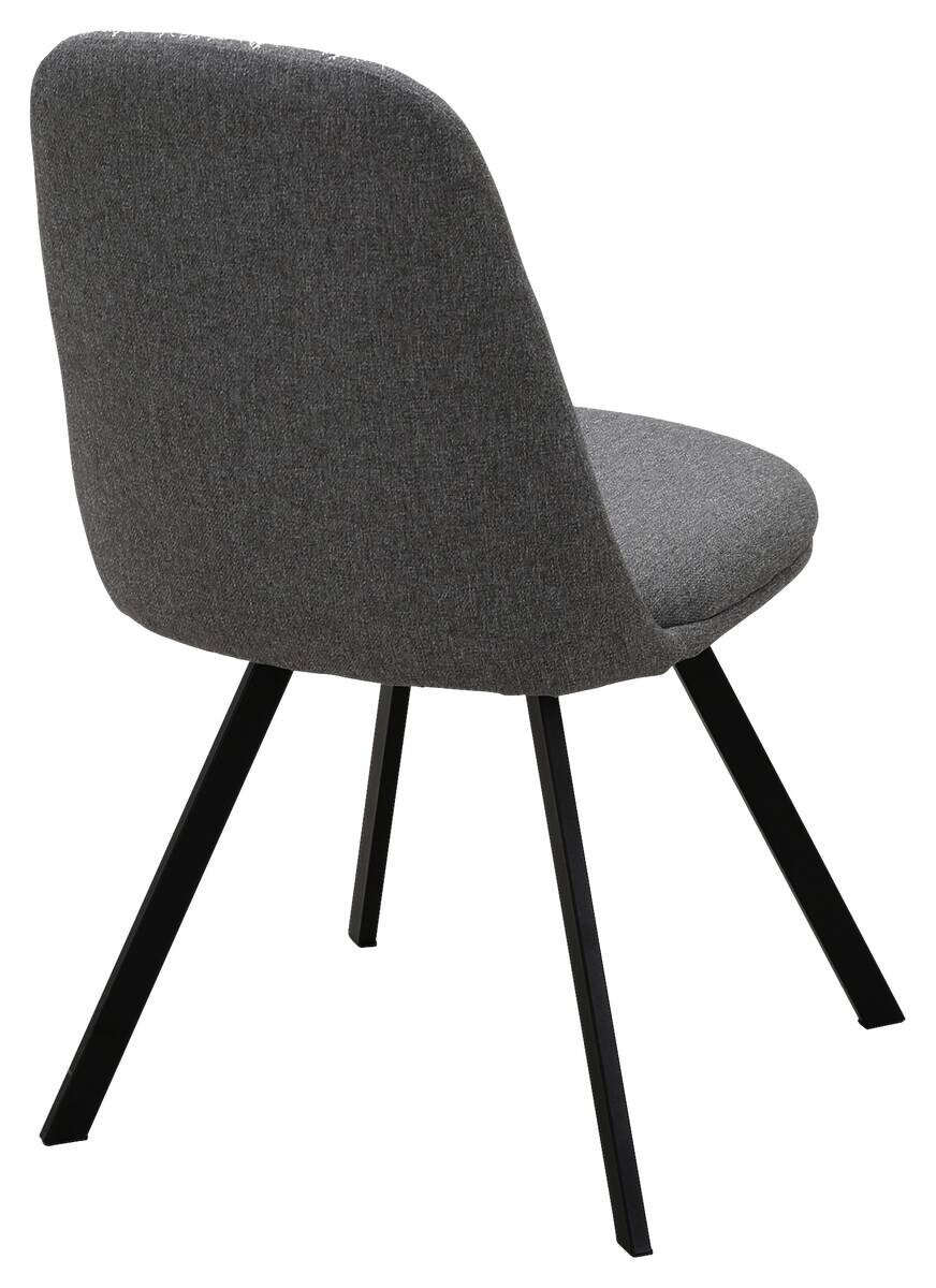 Stuhl CORA anthrazit Microfaser B/T: ca. 56,5x85 cm