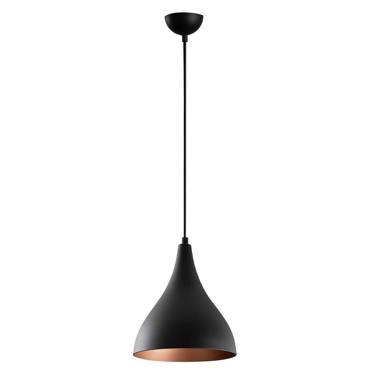 Opviq Pendelleuchte Berceste schwarz Eisen B/H/T/L/D: ca. 22x122x22x22x22 cm E27 1 Brennstellen