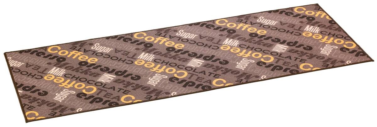 Küchenläufer Cappuccino braun B/L: ca. 67x180 cm