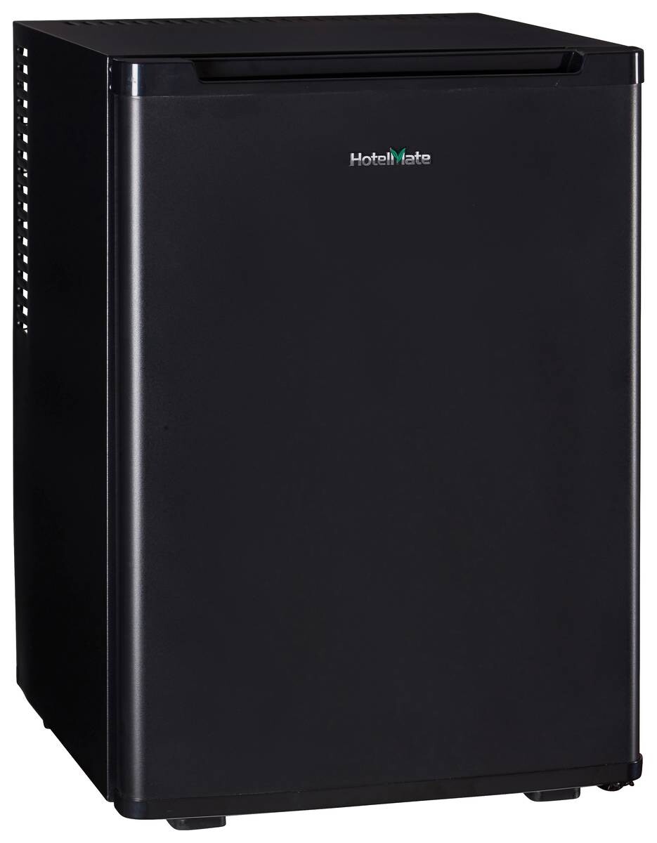PKM Mini-Kühlschrank MC40E EEK: E Spektrum: A bis G Kühlen: 34 22dB schwarz B/H/T: ca. 40x56x42,5 cm