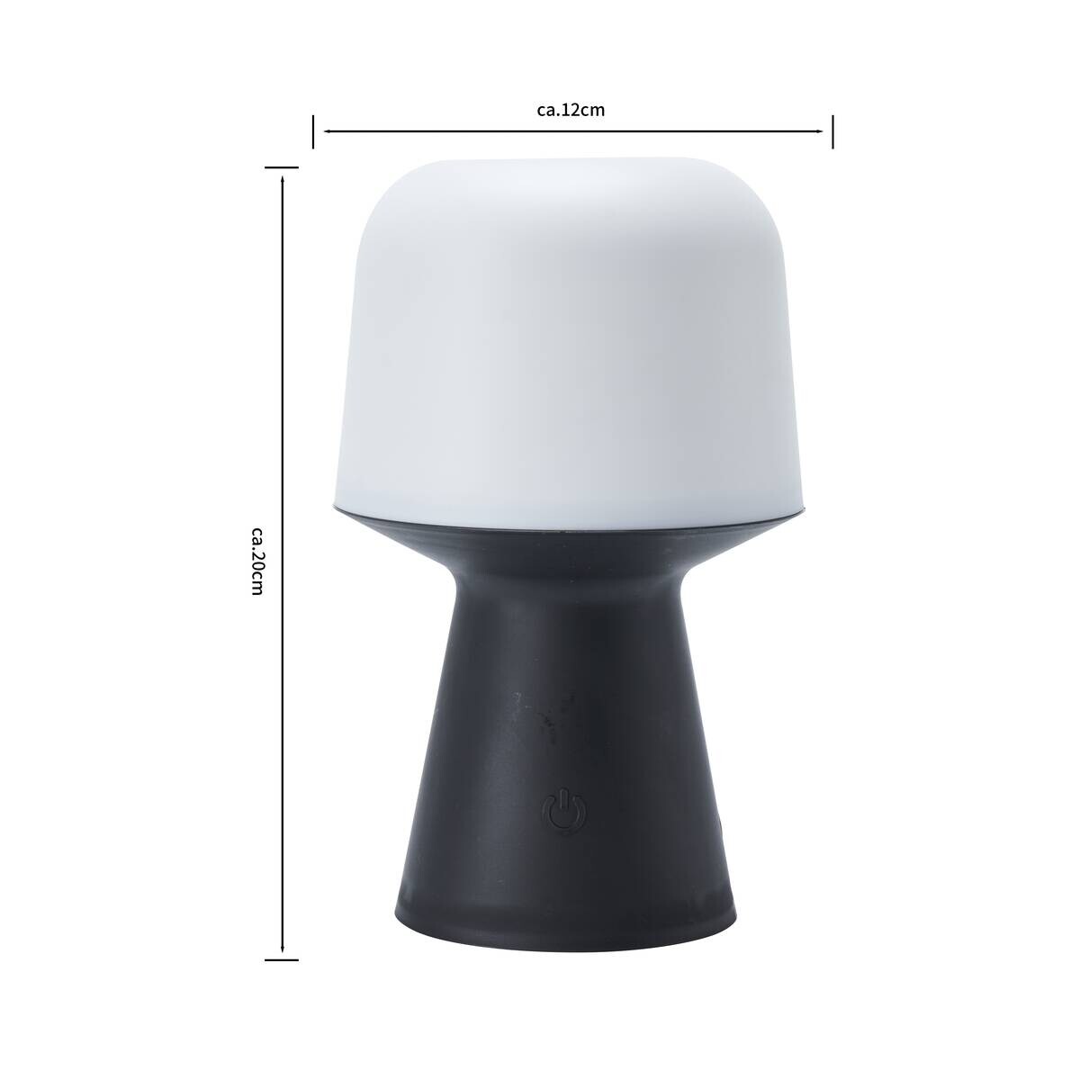 POCOline LED-Tischleuchte Ulli B/H/L: ca. 12x19,5x12 cm