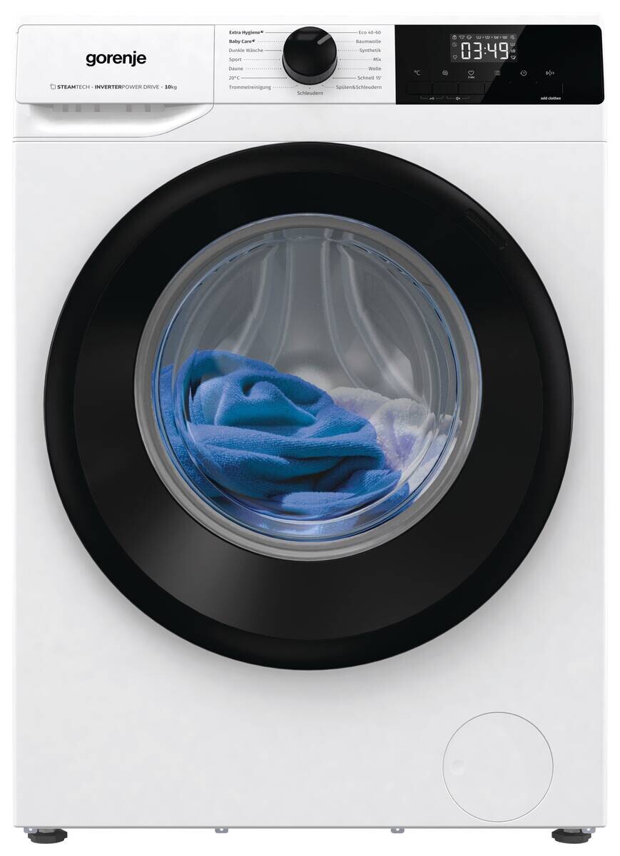 Gorenje Waschmaschine WNHEI14APS/DE EEK: A Spektrum: A bis G 10kg 1400U/min weiß B/H/T: ca. 60x85x61 cm