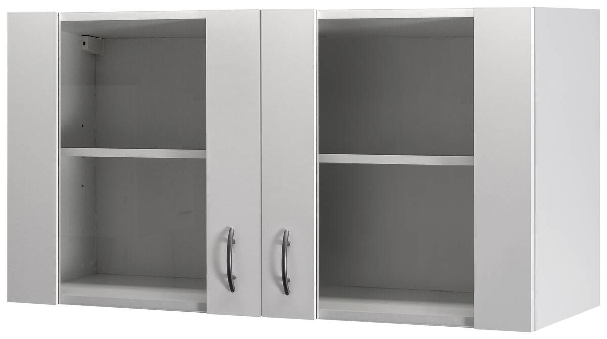 Flex-Well Glashängeschrank Wito weiß B/H/T: ca. 100x54,8x32 cm