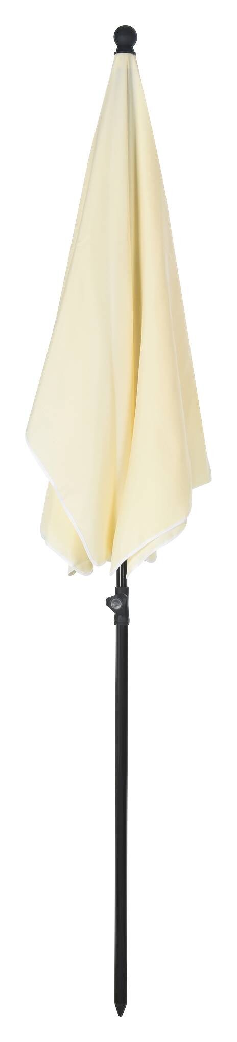 Outsunny Gartenschirm beige Aluminium B/H/L: ca. 125x235x200 cm