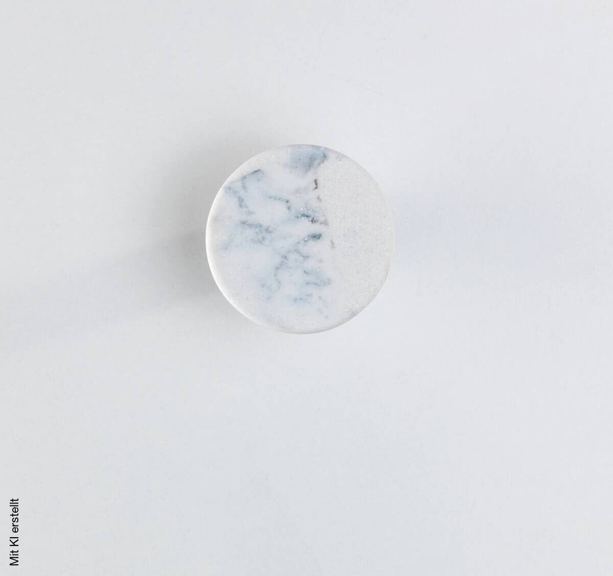 Wandhaken Melle weiß Marmor Optik D: ca. 5 cm