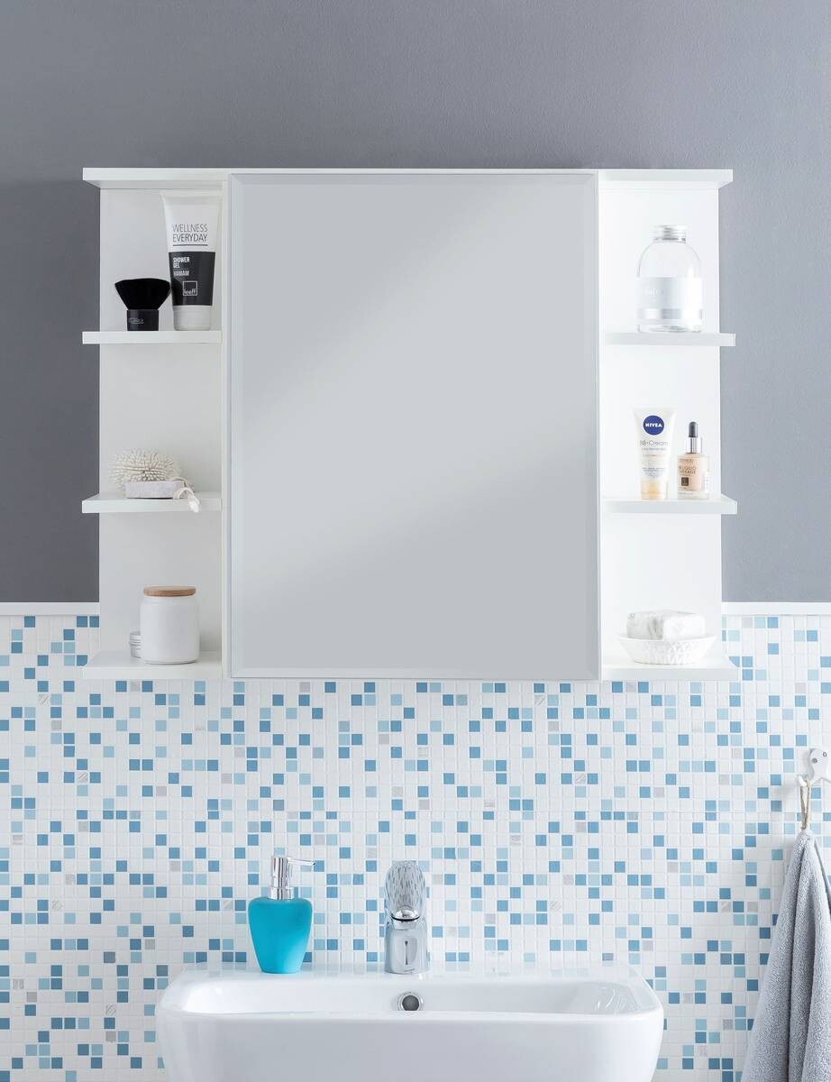 Hängeschrank weiß Spanplatte B/H/T: ca. 80x64x20 cm
