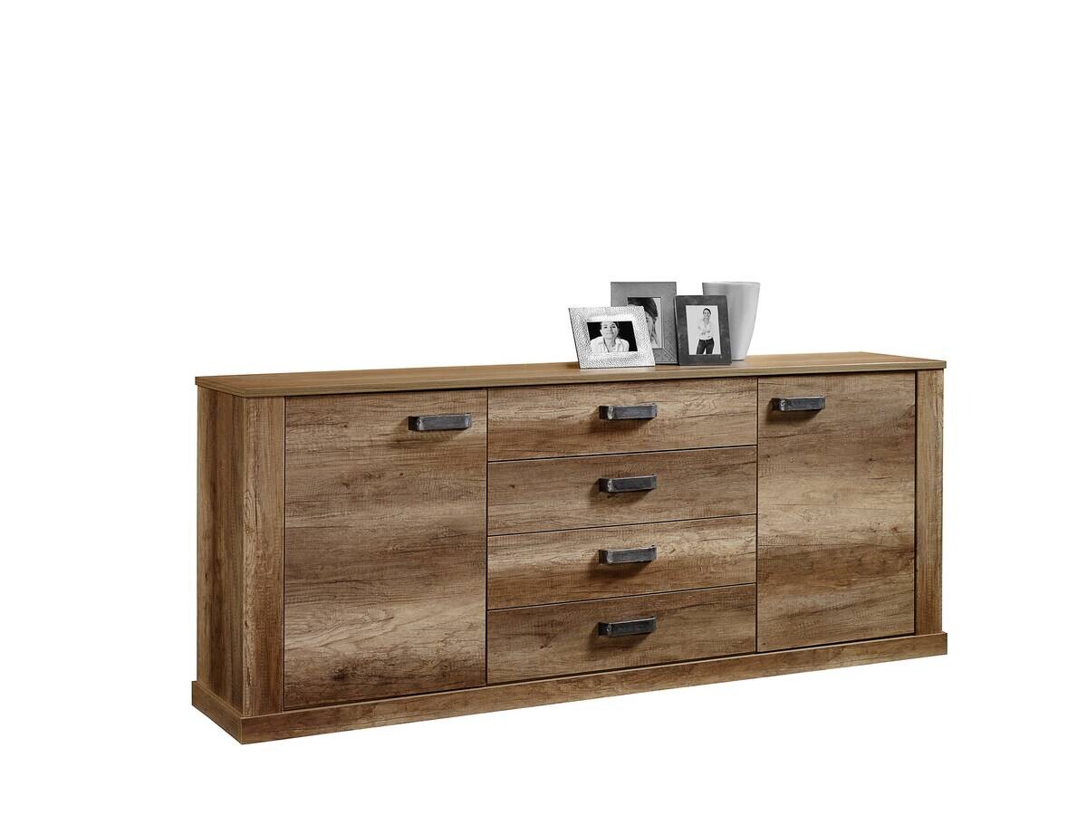 Sideboard Aalborg Oak Monument Nachbildung Spanplatte B/H/T: ca. 212x86x40 cm