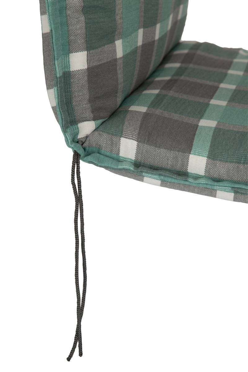 Beo Saumauflage für Hochlehner Büsum türkis Polyester-Mischgewebe B/H/L: ca. 50x12x118 cm 4er Set