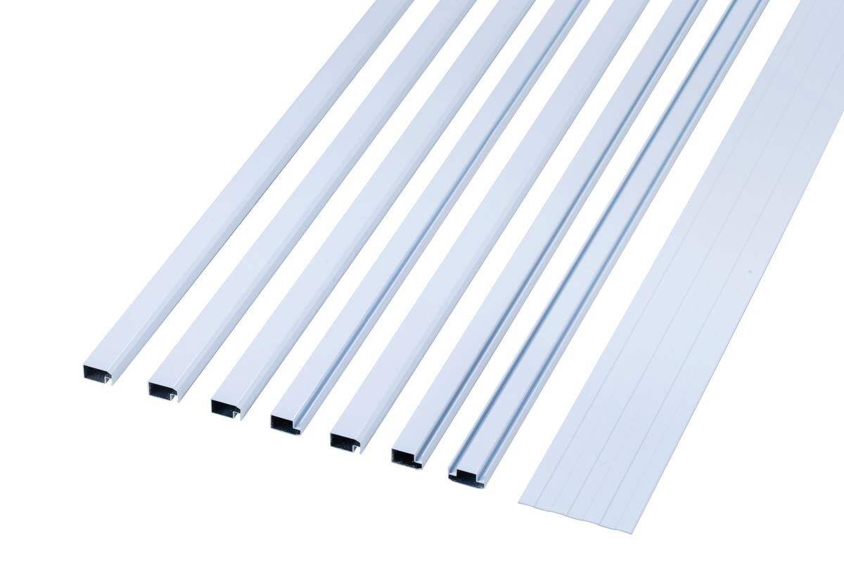 Fliegengitter weiß B/L: ca. 100x210 cm