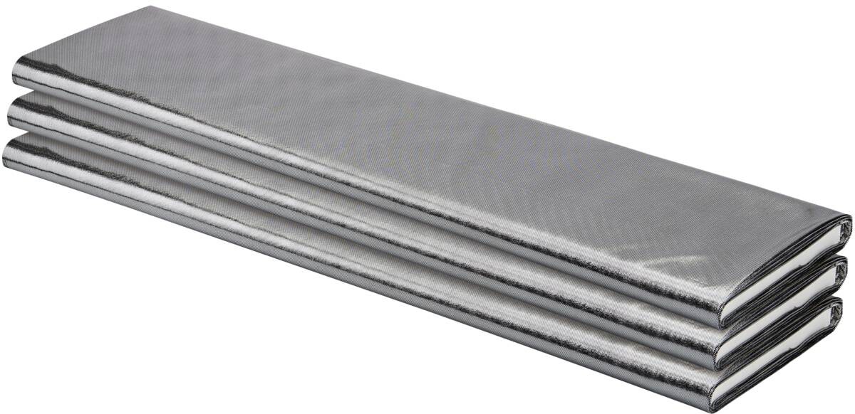 Dekostoff Lamee silber B: ca. 150 cm