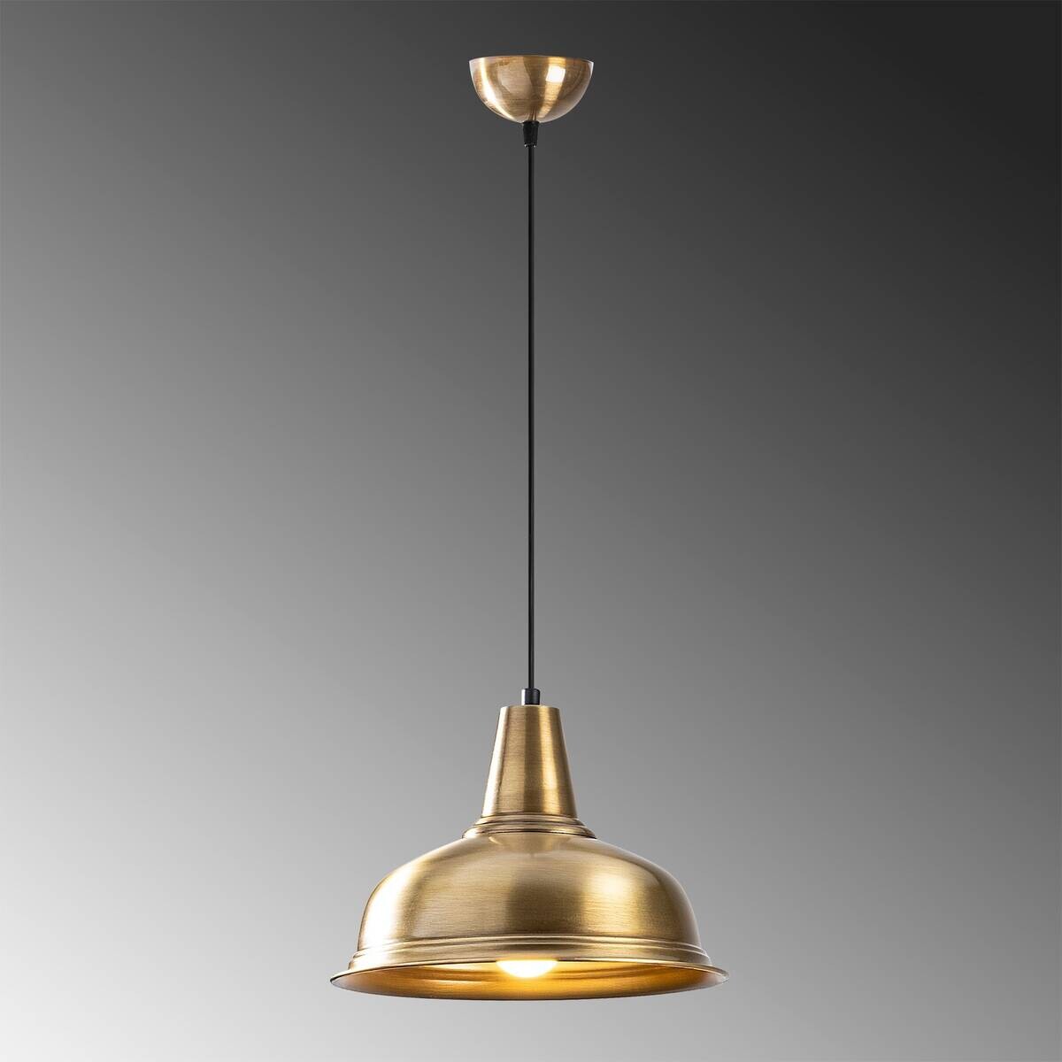 Opviq Pendelleuchte Berceste gold Eisen B/H/T/L/D: ca. 32x120x32x32x32 cm E27 1 Brennstellen