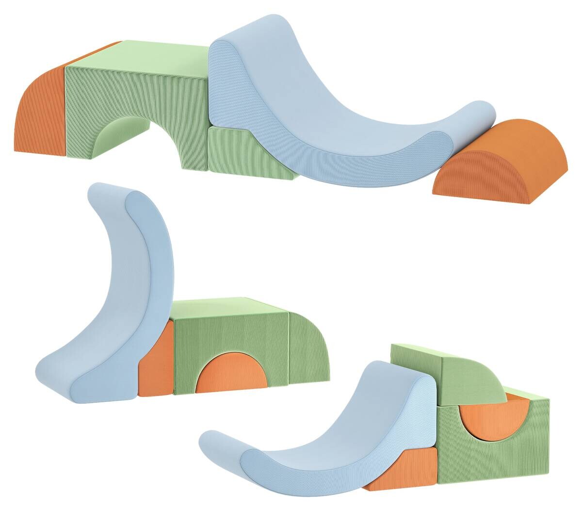 AIYAPLAY Softbausteine B/H/L: ca. 48x32x85 cm