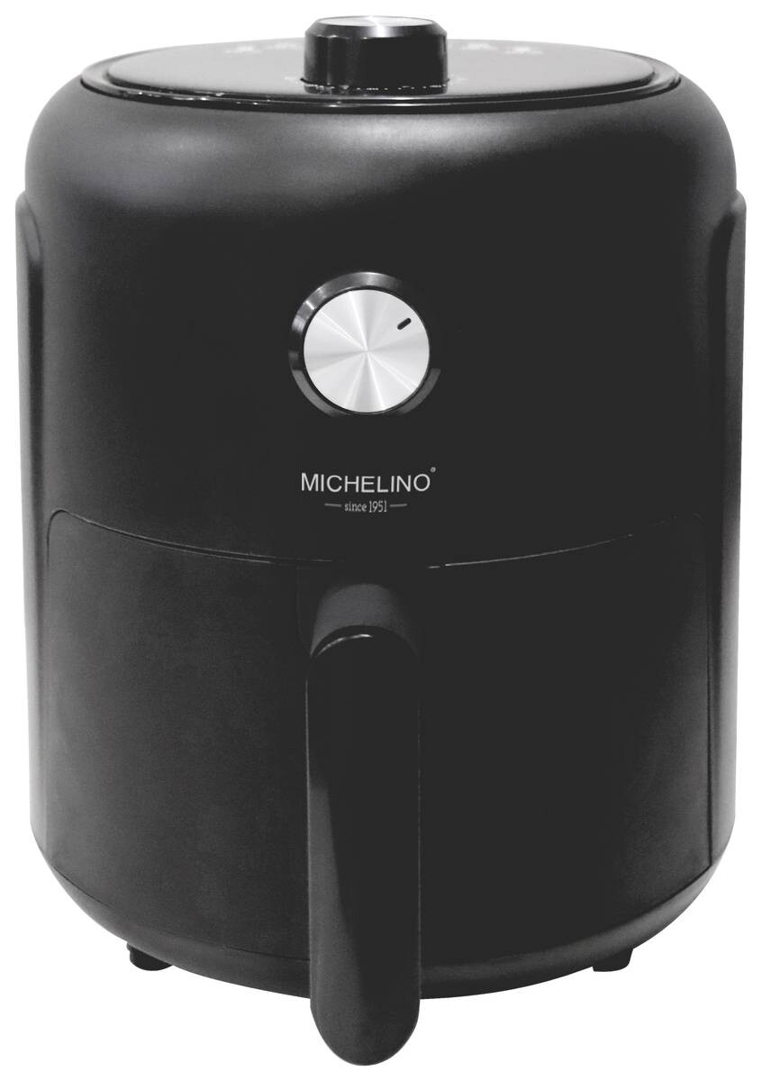 MICHELINO Heißluftfritteuse 20209 schwarz Kunststoff H: ca. 27 cm ca. 2,6 l