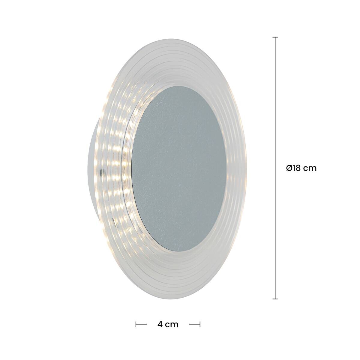 Nolo Akku-LED-Wandleuchte Dot H/D: ca. 3x18 cm