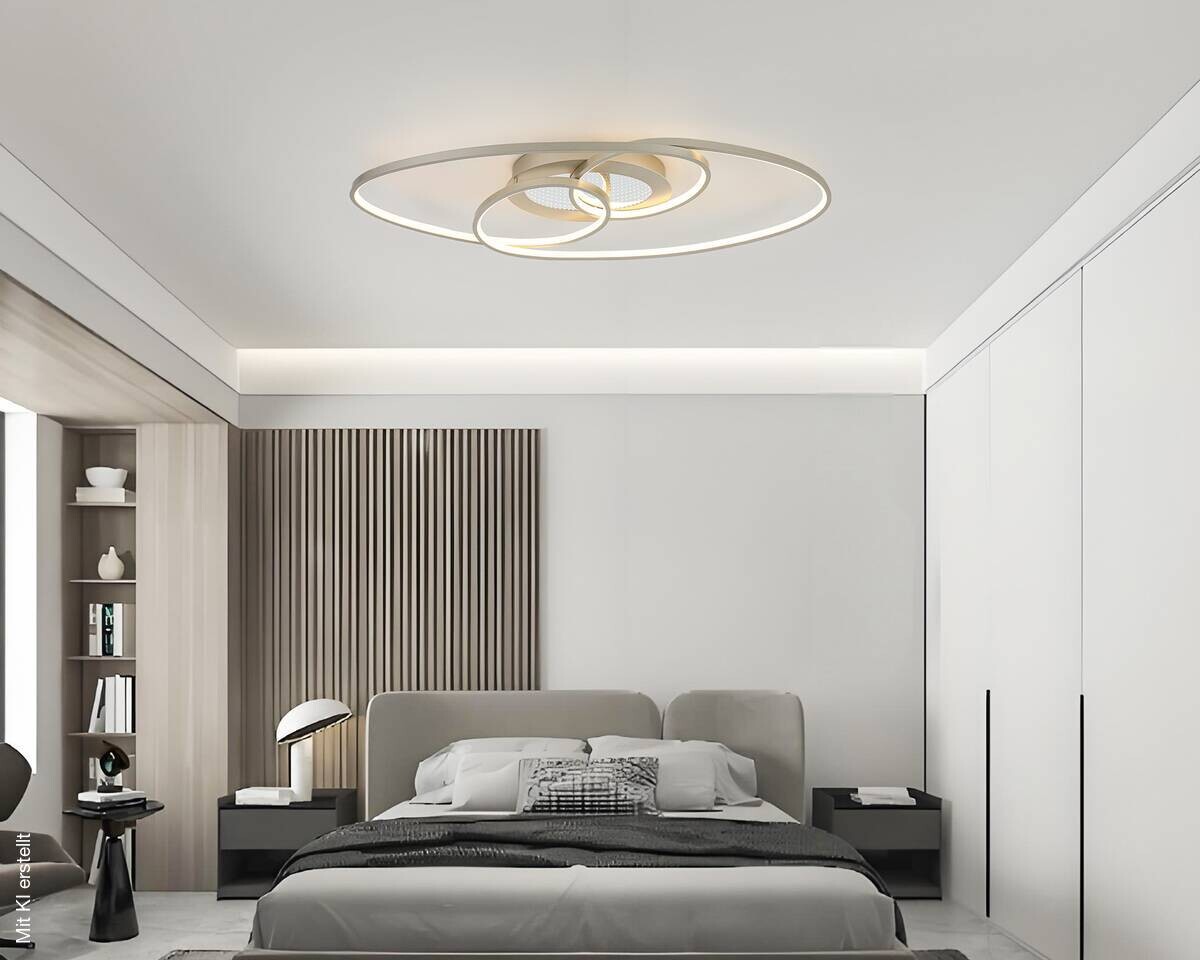Nolo LED-Deckenleuchte Flow B/H/L: ca. 85x7,5x30 cm
