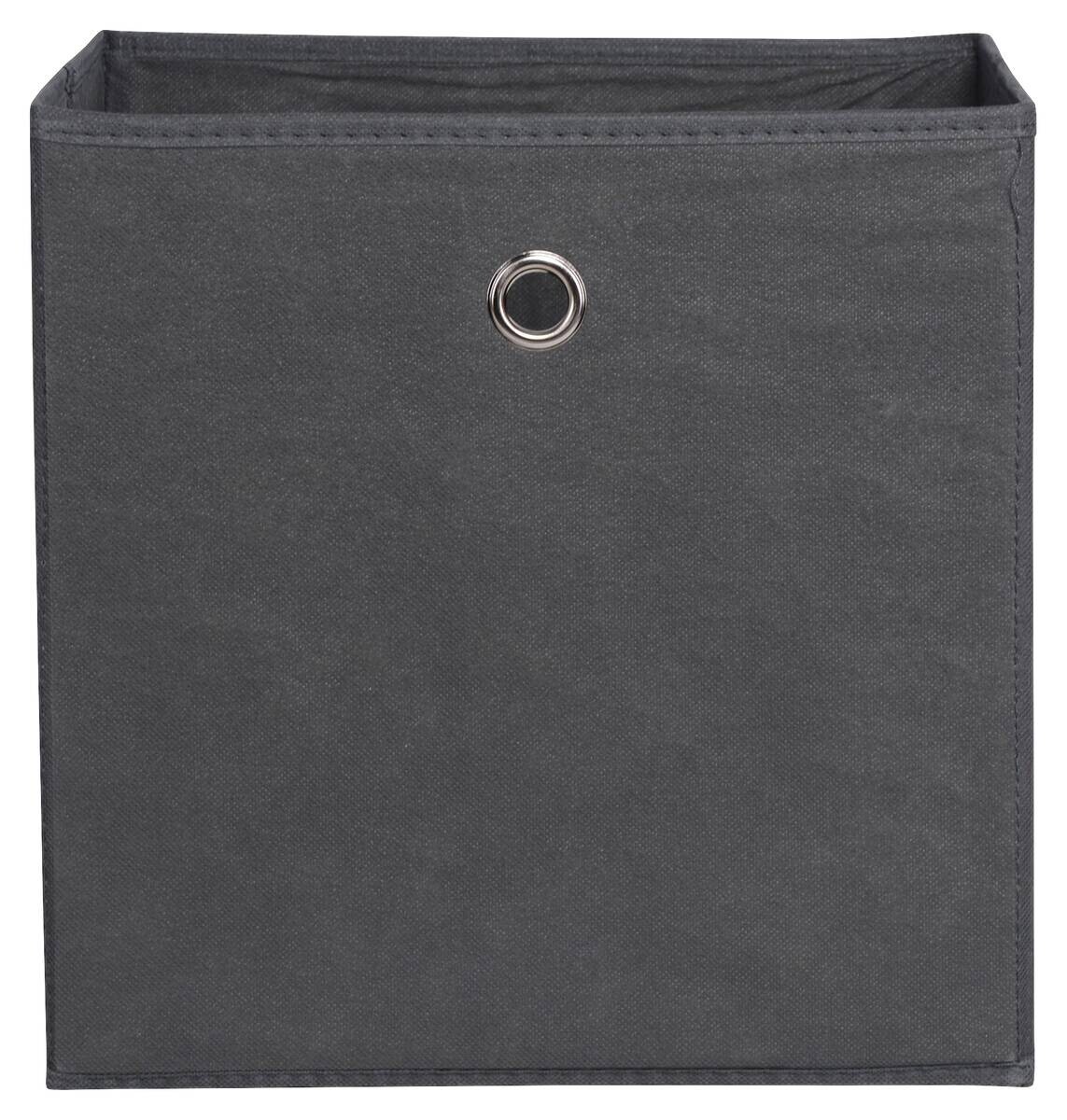Stoffbox anthrazit B/H/T: ca. 32x32x32 cm
