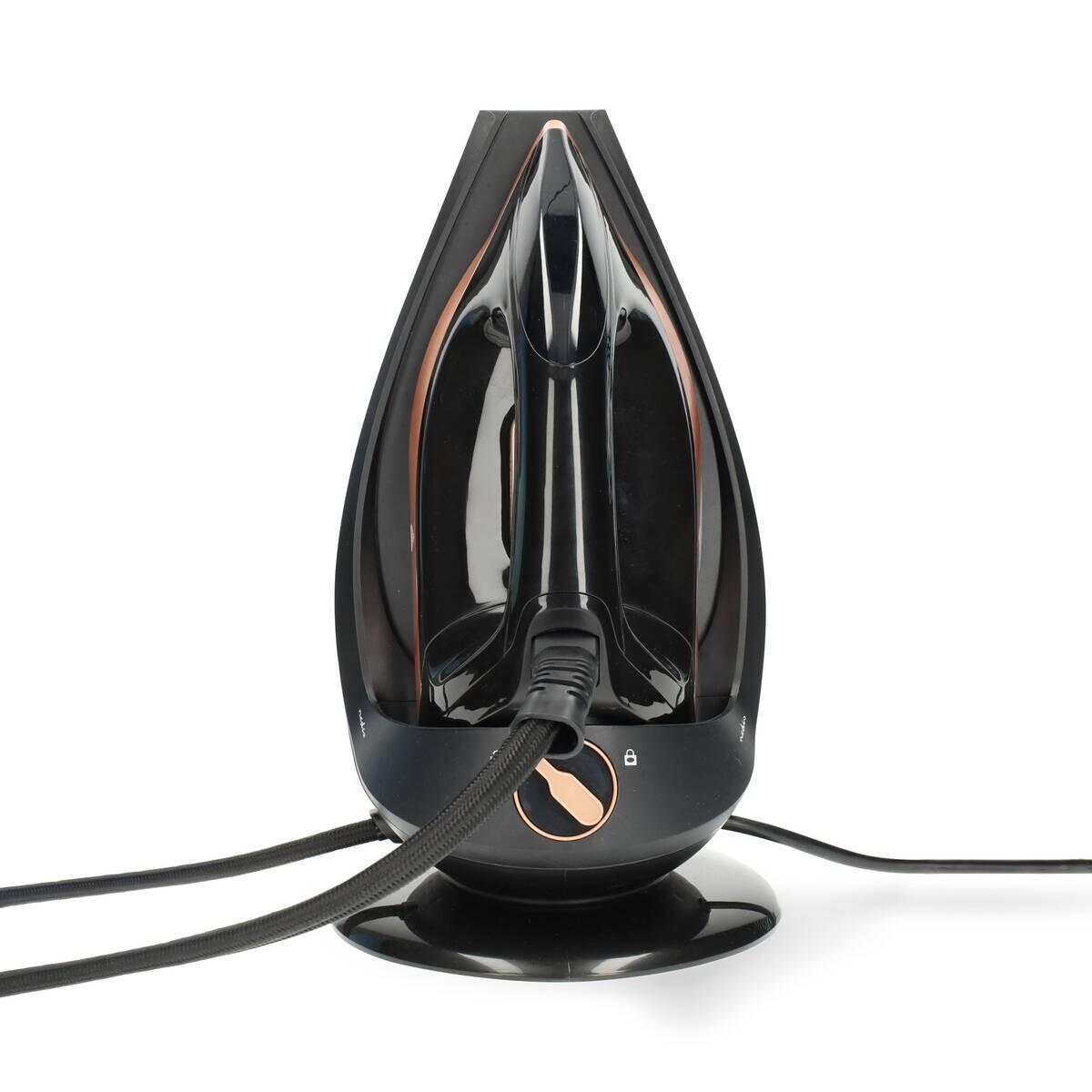 Nedis Dampf-Generator schwarz silber Aluminium Keramik Kunststoff B/H/L: ca. 22,5x34,5x18,5 cm
