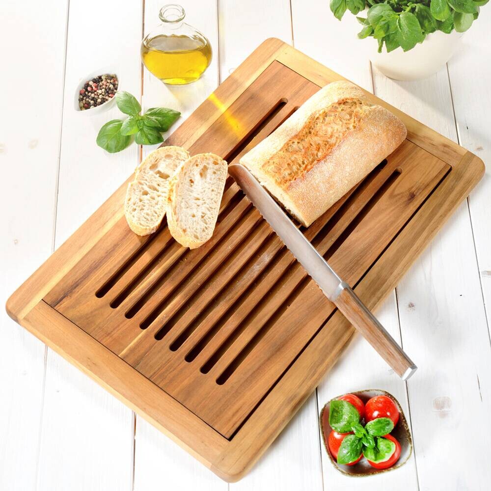 Kesper Tranchierbrett natur Akazie B/H/L: ca. 32x47,5x2 cm