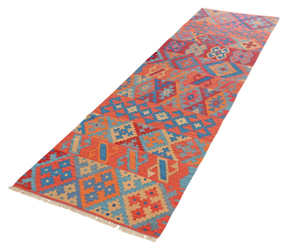 PersaTepp Teppich Kelim Gashgai bunt B/H/L: ca. 82x1x296 cm
