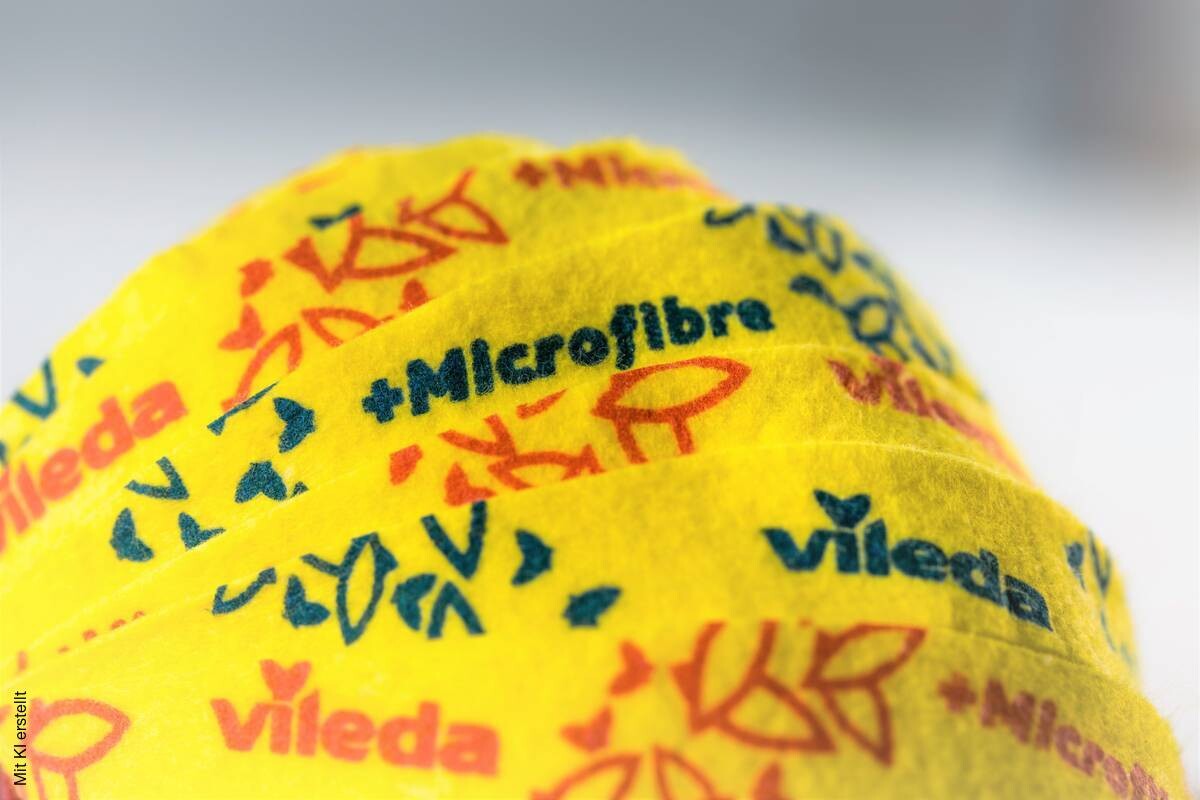 Vileda Wischmopp rot H: ca. 164 cm