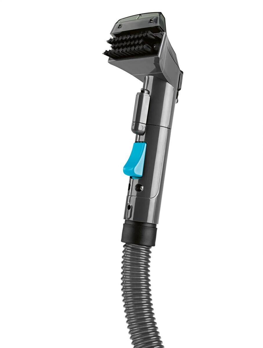 CLEANmaxx Polster -und Teppichreiniger 16382 grau blau Kunststoff B/H/L: ca. 22x27x26 cm