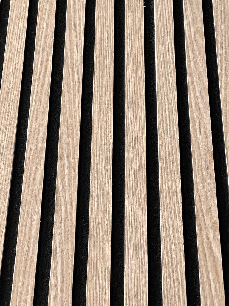 Wand- und Akustikpaneel Eiche L/B/H: ca. 52x52x1 cm pro Stück