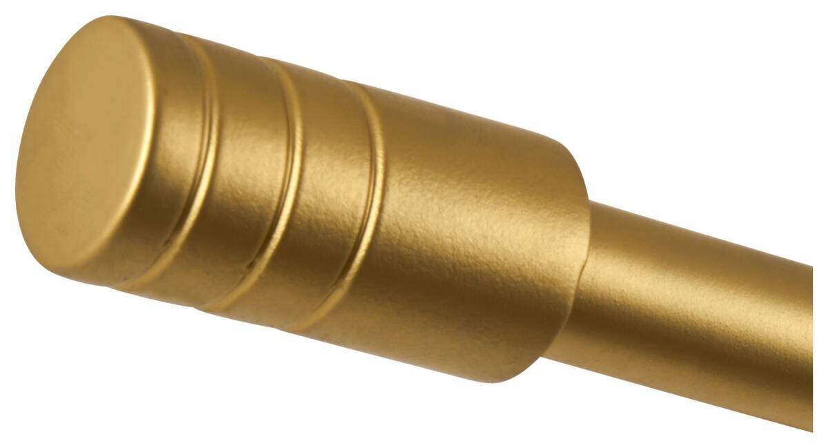 ondeco Stilgarnituren rillcube gold Metall ausziehbar von ca. 210 bis 400 cm 1.0 Läufe