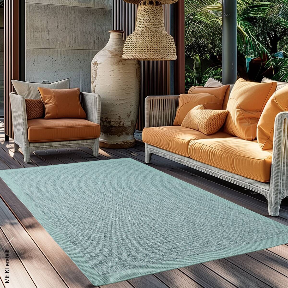Ayyildiz Teppich GIZA blau B/L: ca. 200x290 cm