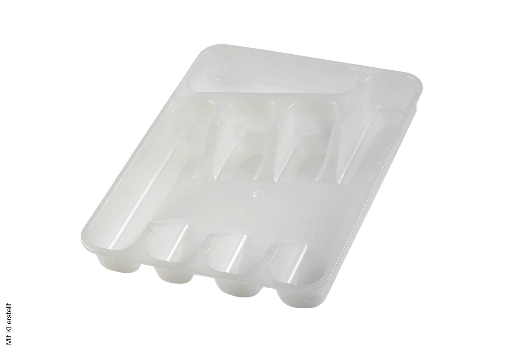keeeper Besteckkasten transparent B/H/L: ca. 33,5x5x26,5 cm