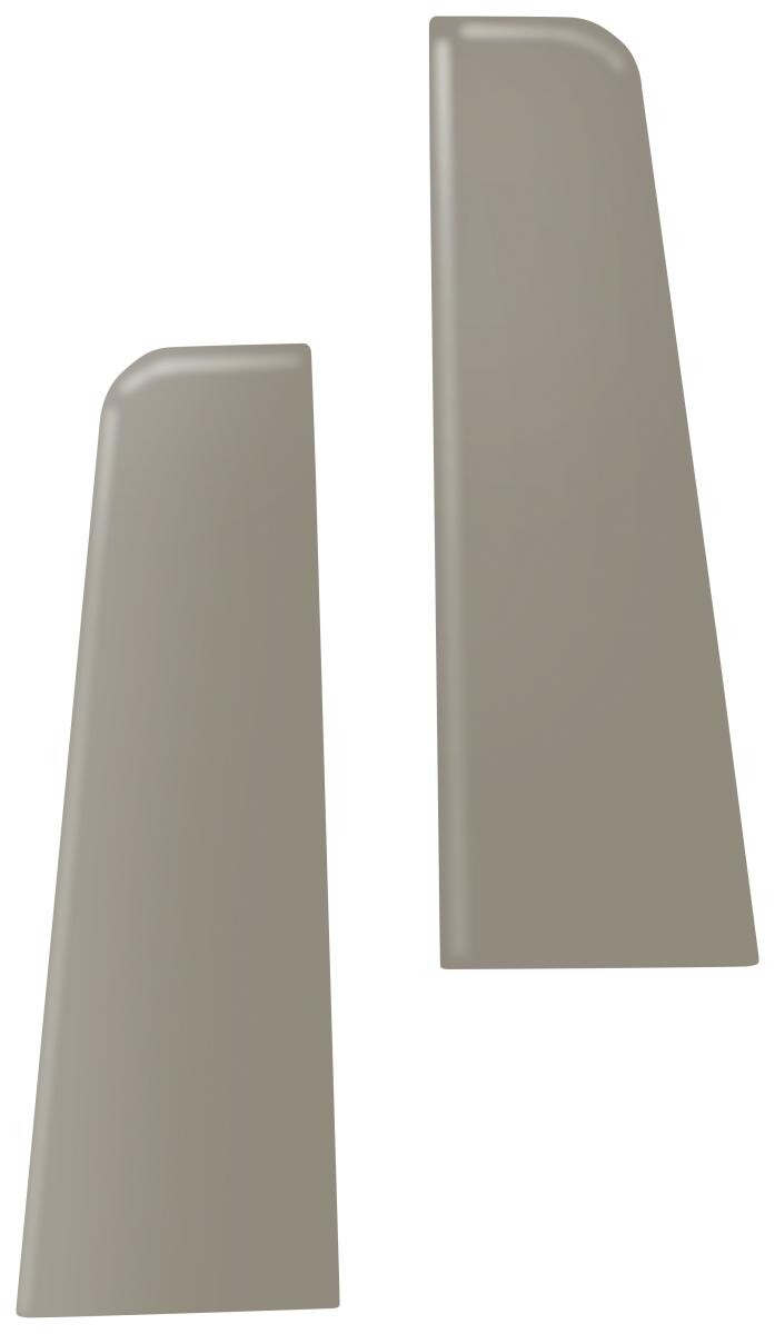 Endstück beige L/B/H: ca. 0,77x1,78x5,96 cm