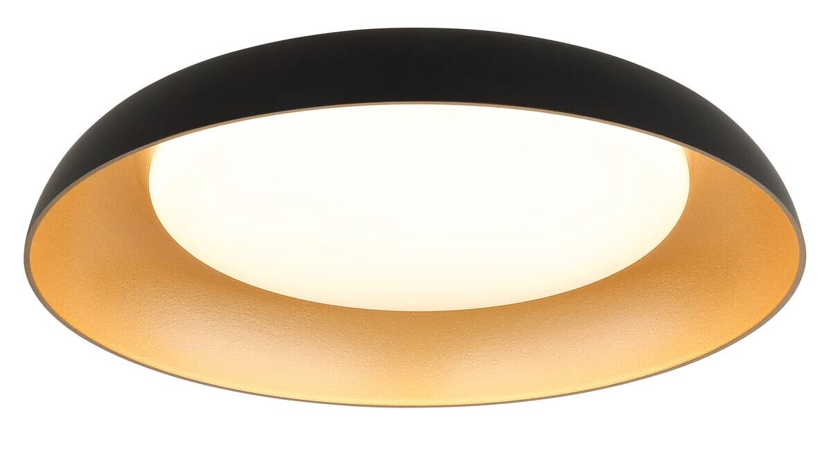 GLOBO LED-Deckenleuchte ORBIS weiß Metall H/D: ca. 9,5x48 cm 1 Brennstellen